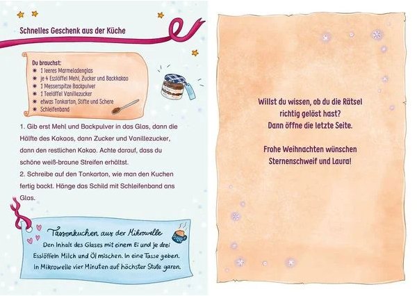 Sternenschweif Adventskalenderbuch: Im Zauberwald kosmos