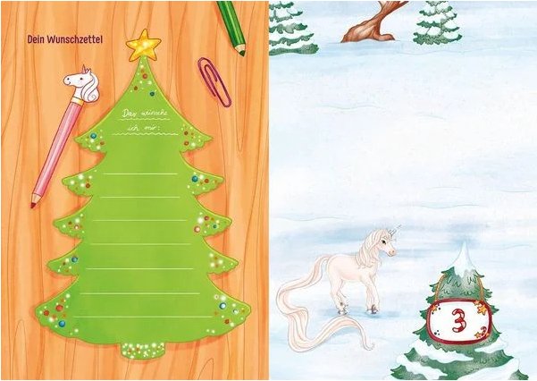 Sternenschweif Adventskalenderbuch: Im Zauberwald kosmos