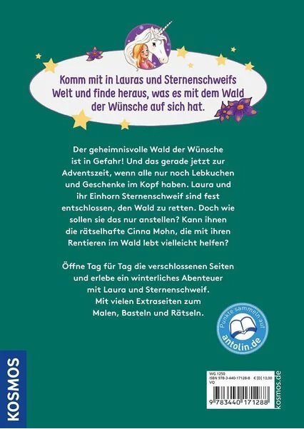Sternenschweif Adventskalenderbuch: Im Zauberwald kosmos