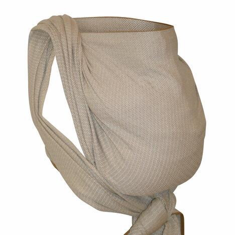 Storchenwiege Tragetuch - Leo Natur Grösse 6 storchenwiege