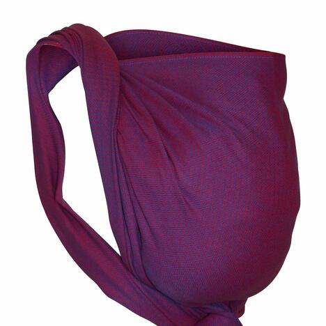 Storchenwiege Tragetuch - Leo Violett Grösse 6 storchenwiege