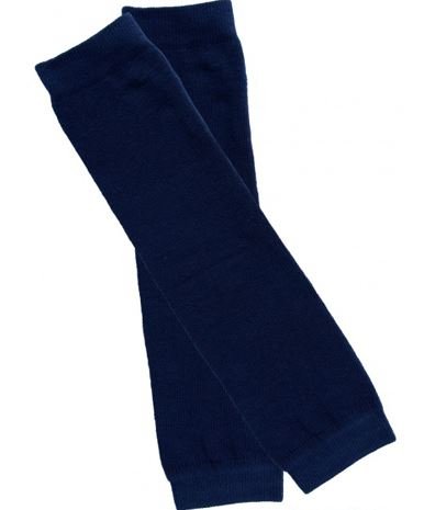 Stulpen aus Bio-Baumwolle blau iobio