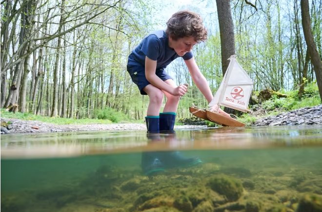 Terra Kids Katamaran-Bausatz haba
