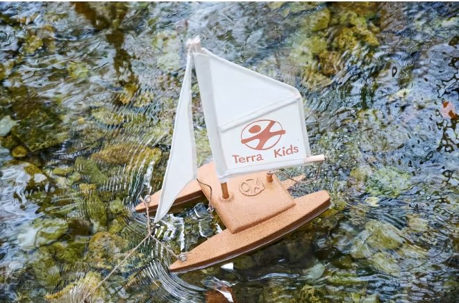 Terra Kids Katamaran-Bausatz haba