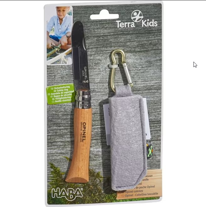Terra Kids Opinel-Taschenmesser haba
