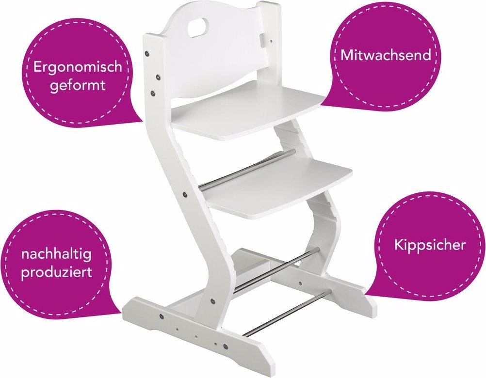 Tissi Hochstuhl - weiss tissi