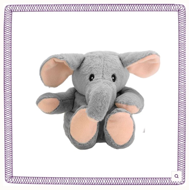 Welliebellies Wärmekuscheltier Elefant klein Welliebellies