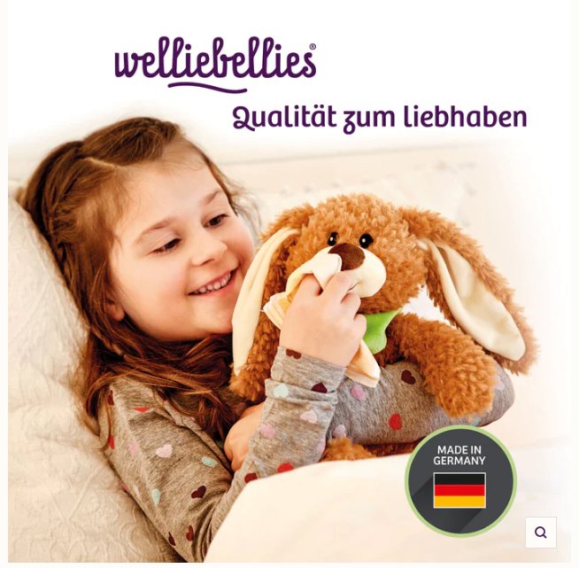 Welliebellies Wärmekuscheltier Löwe klein Welliebellies
