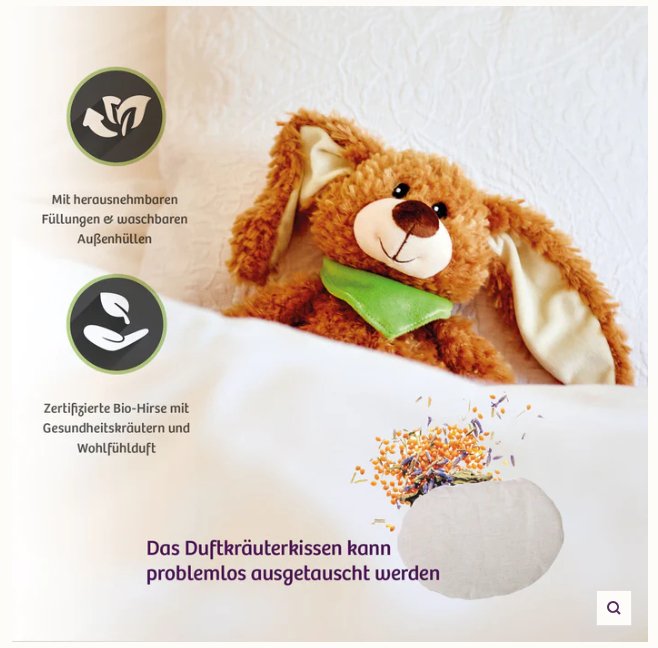 Welliebellies Wärmekuscheltier Löwe klein Welliebellies