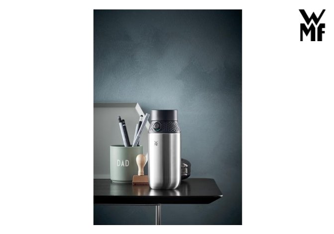 WMF Trinkflasche WK 0.5l - Edelstahl, Sportverschluss wmf