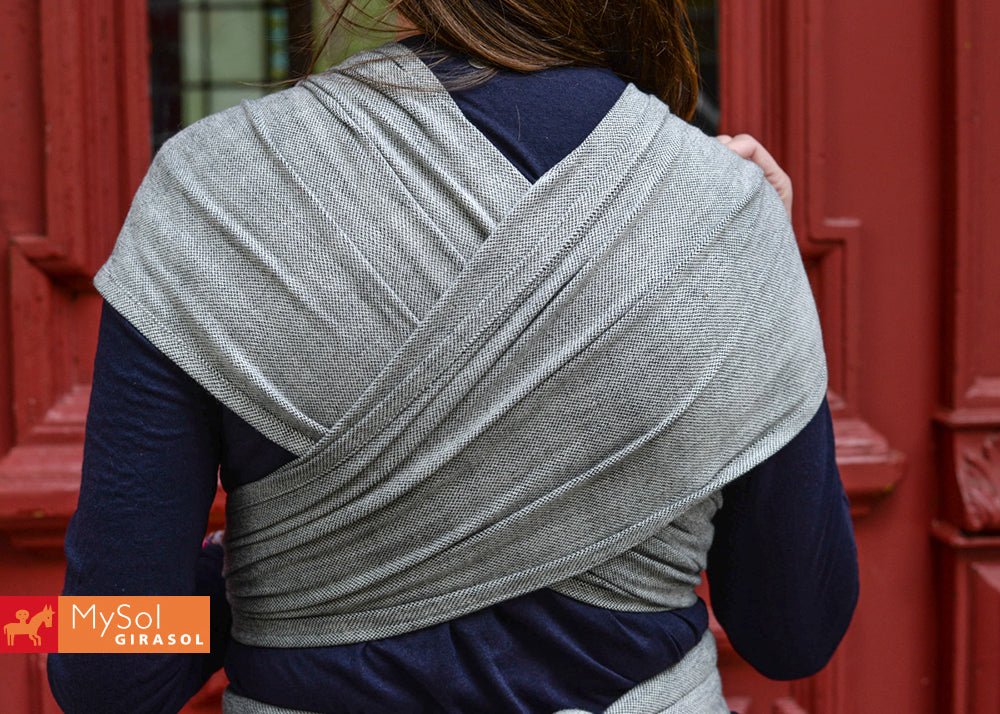 WrapMySol Tulum - Trage mit Schnallenhüftgurt Girasol