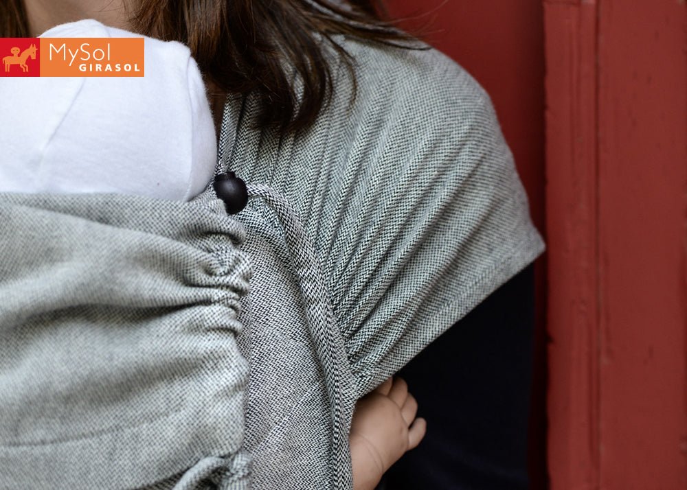 WrapMySol Tulum - Trage mit Schnallenhüftgurt Girasol