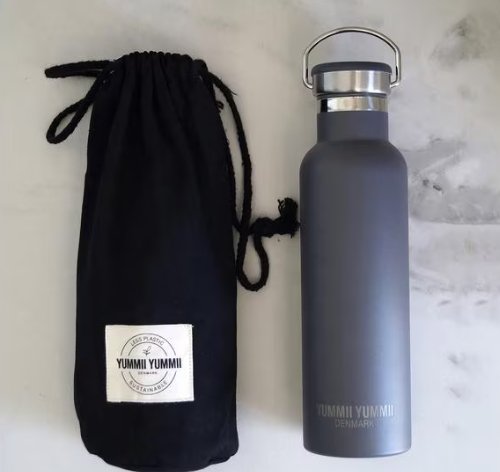 YUMMII YUMMII Thermosflasche medium buy one give one - dunkelgrau 600ml yummii yummii