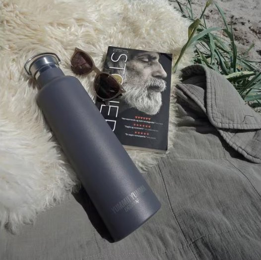 YUMMII YUMMII Thermosflasche medium buy one give one - dunkelgrau 600ml yummii yummii