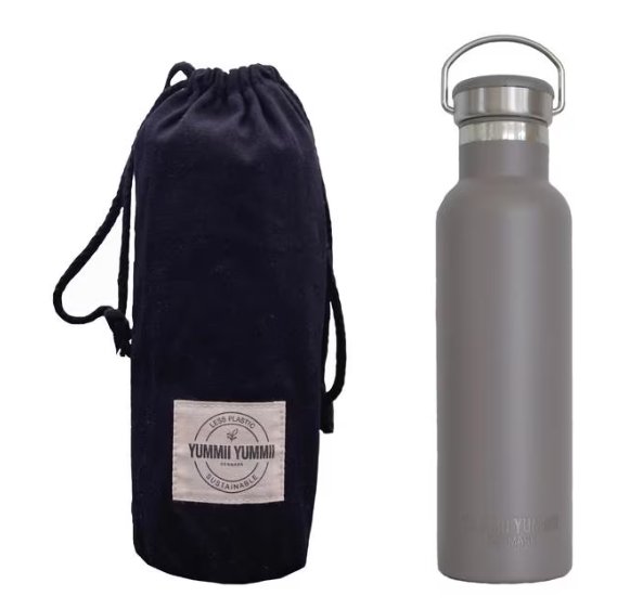 YUMMII YUMMII Thermosflasche medium buy one give one - grau 600ml yummii yummii