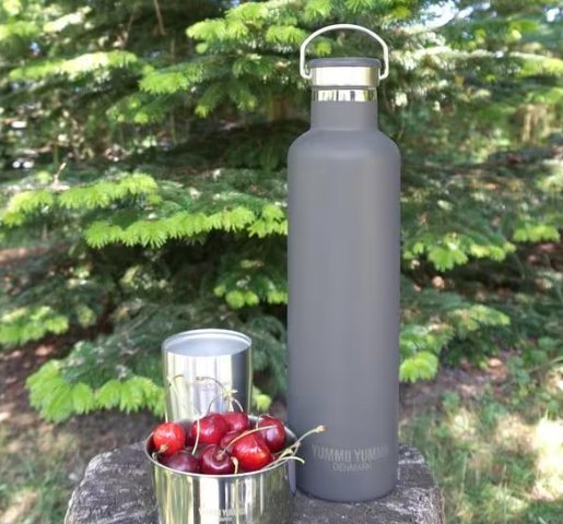 YUMMII YUMMII Thermosflasche medium buy one give one - grau 600ml yummii yummii