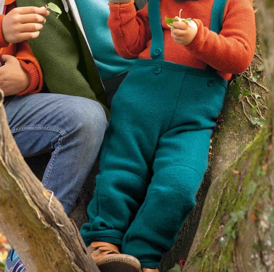 Wollwalk- und Wollfleece Hosen - Familienbande