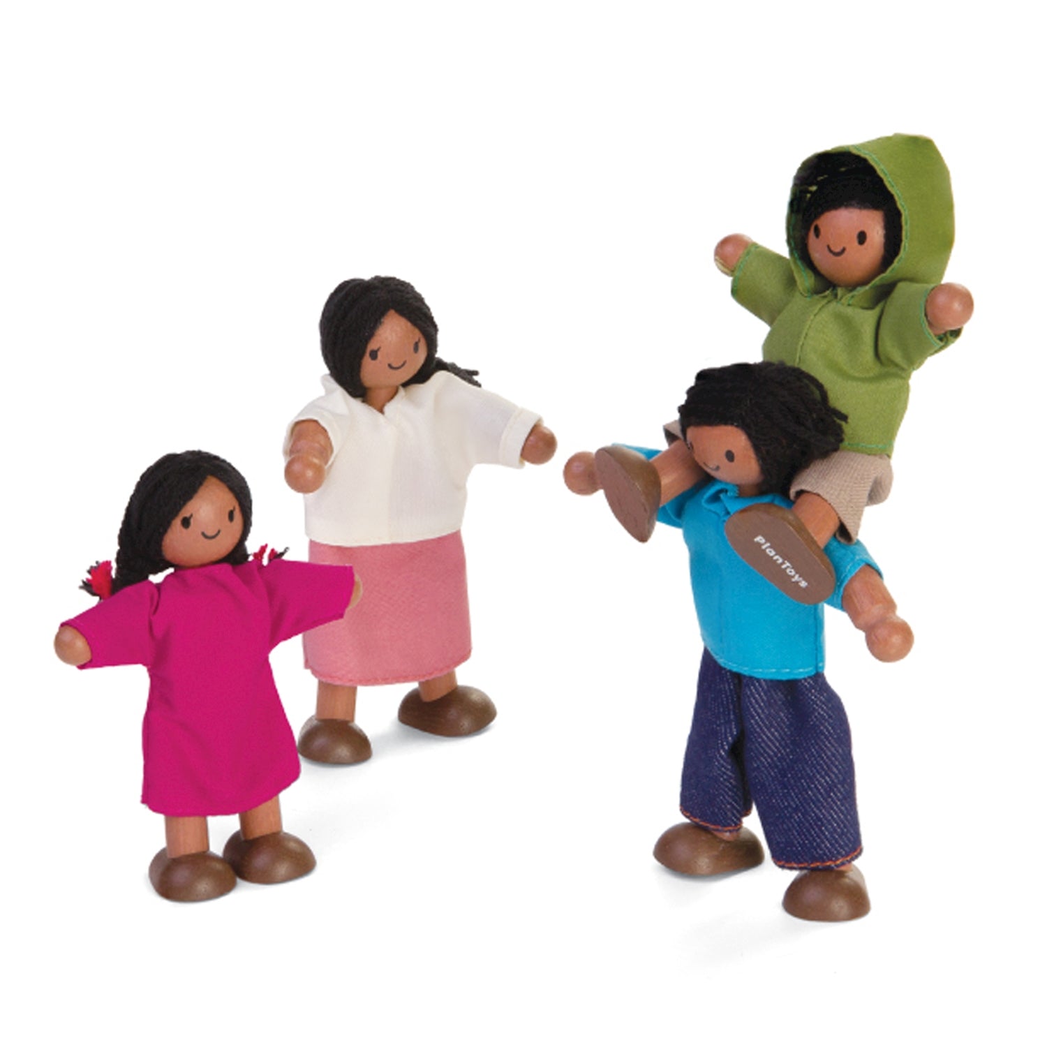 Plan Toys Puppenfamilie südländisch - Familienbande - Plan Toys