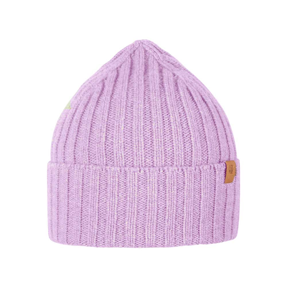 PurePure Umschlagmütze gerippt Kids - lilac