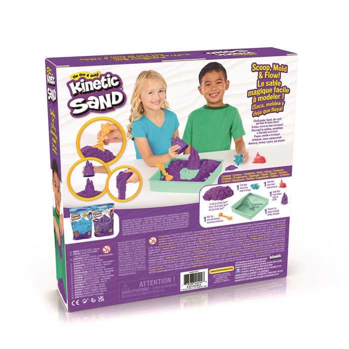 Kinetic Sand Box Lila Kinetic Sand