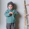Popolini Wollwalk Jacke - Petrol Popolini