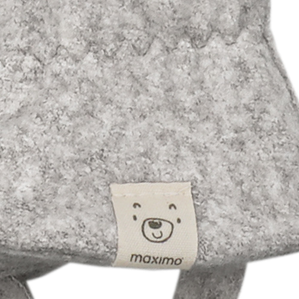 Maximo Baby-Fausthandschuhe Baumwolle - Graumeliert maximo