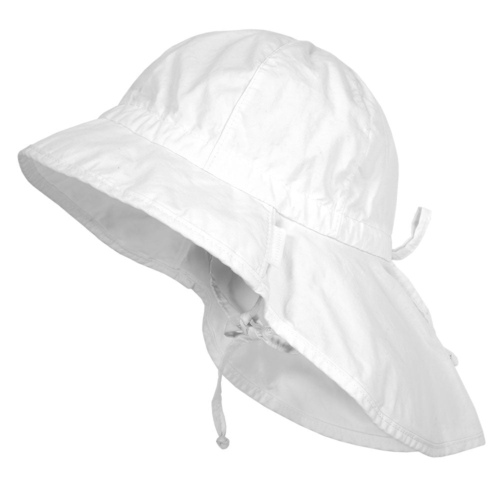 Maximo Mini Girl Flapper mit Nackenschutz - weiss maximo