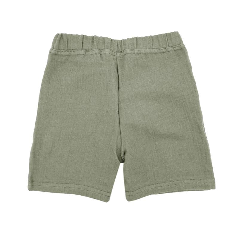 Musselin GOTS MINI-Shorts frostgrün maximo