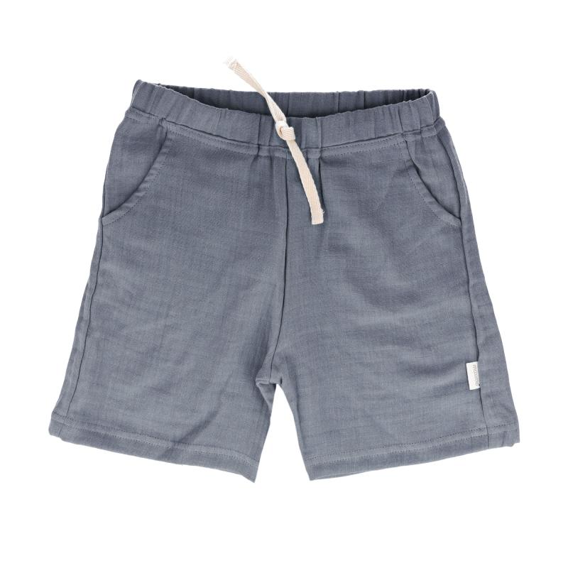 Musselin GOTS MINI-Shorts flint stone maximo