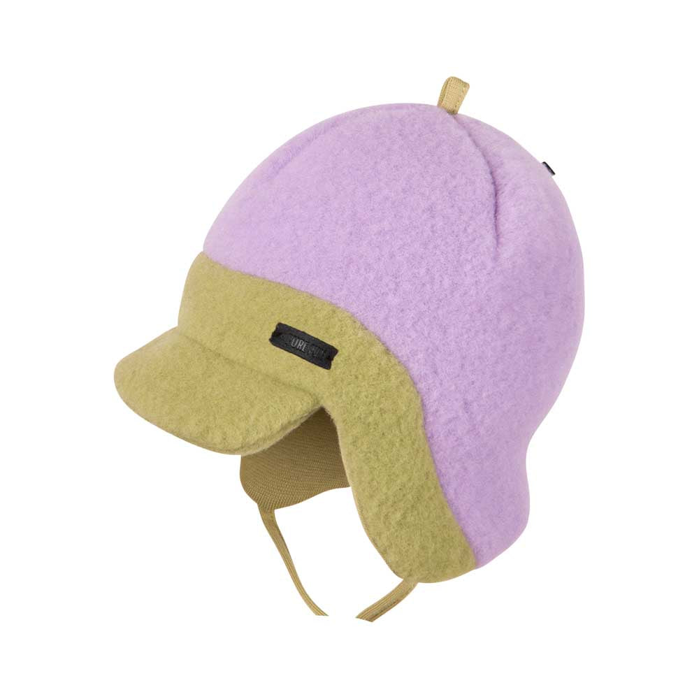 PurePure Binde-Schirmmütze Fleece - lilac-green purepure