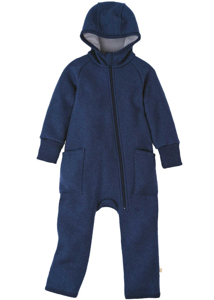 disana Zipp-Overall - der Walkoverall mit Reisverschluss -Indigo Disana