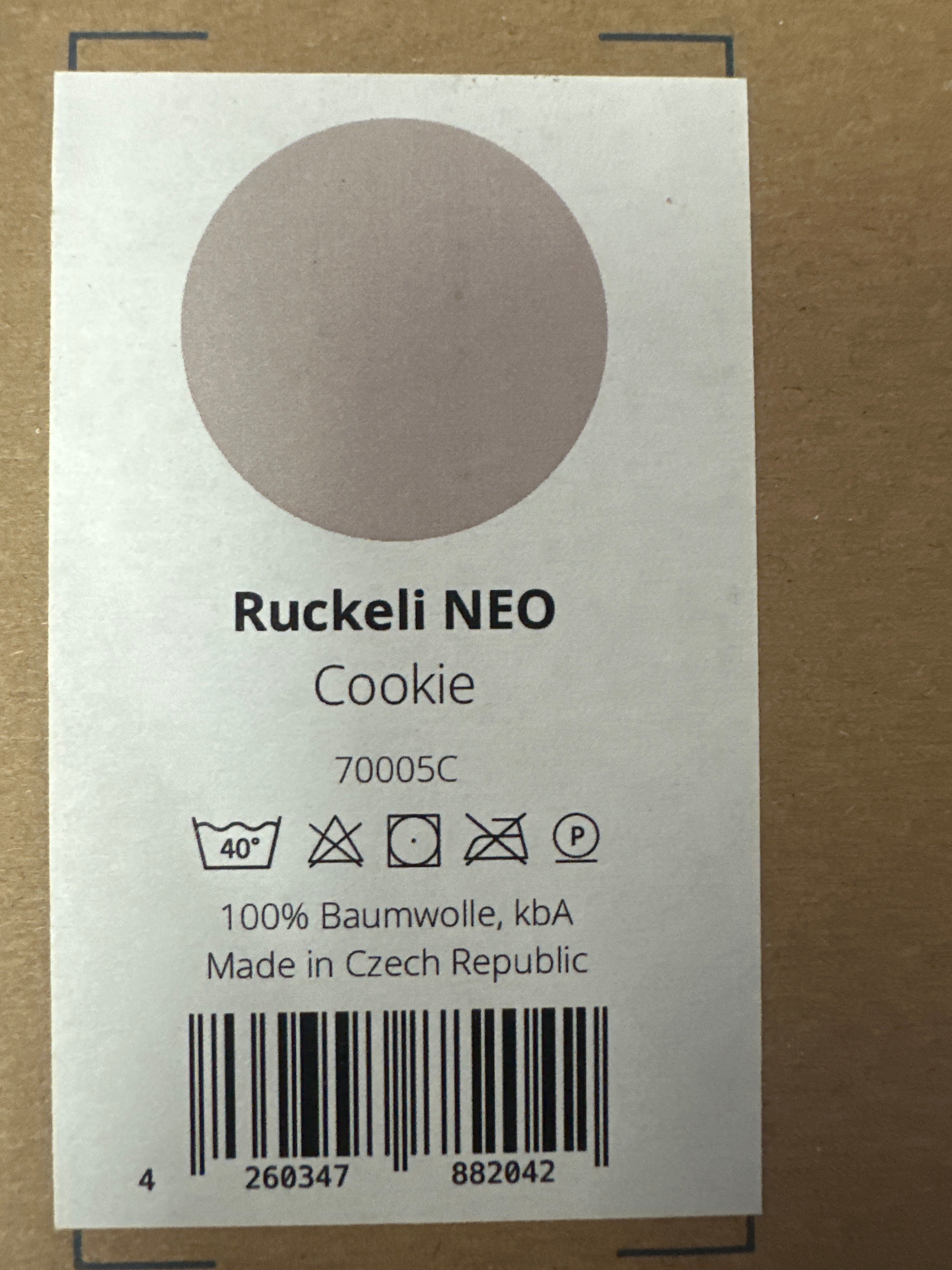 Ruckeli NEO Babytrage - cookie Ruckeli