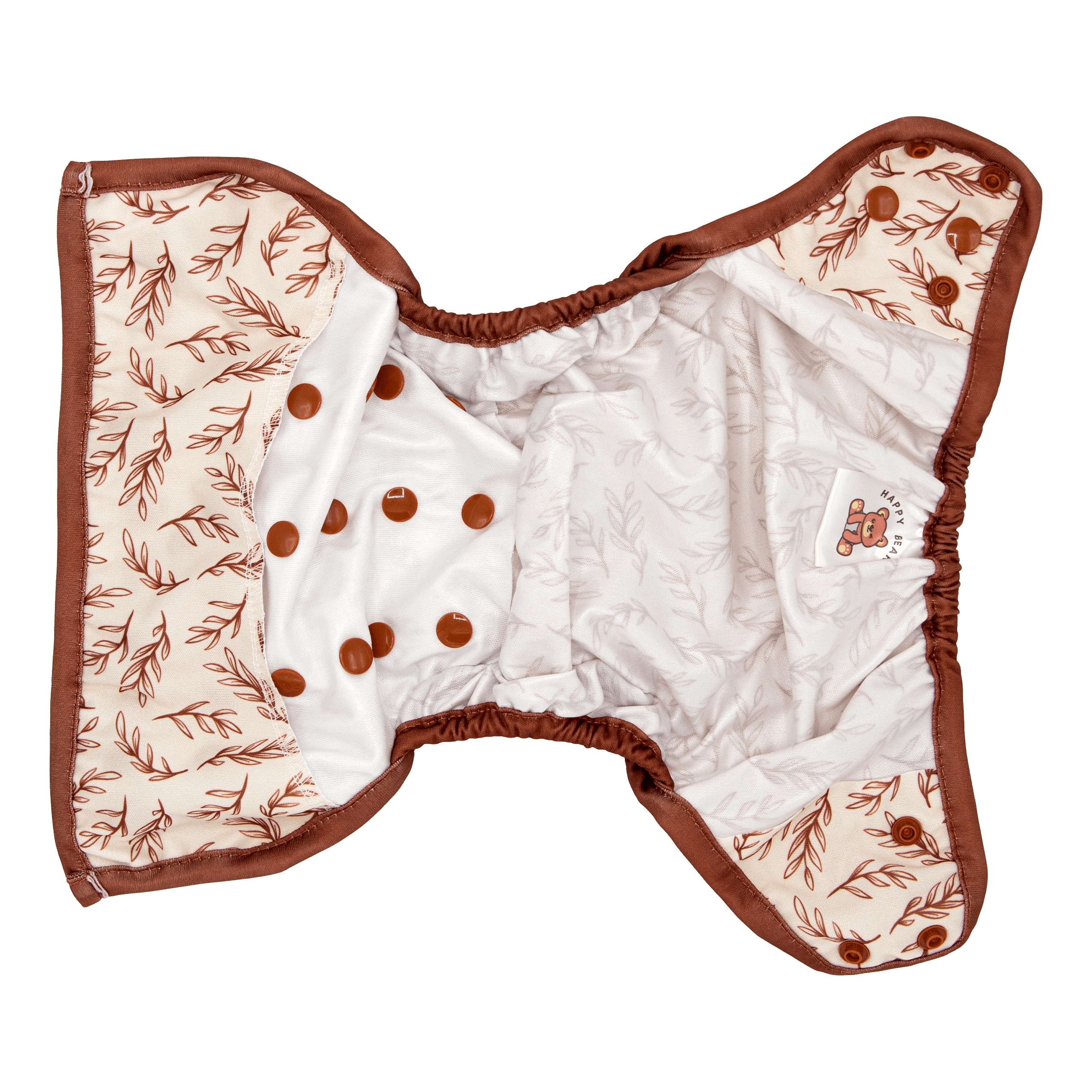Happy Bear Windelhose | Zweiteilige Stoffwindel - Pocketwindel | Schnappverschlüsse | Twiggy HappyBear Diapers