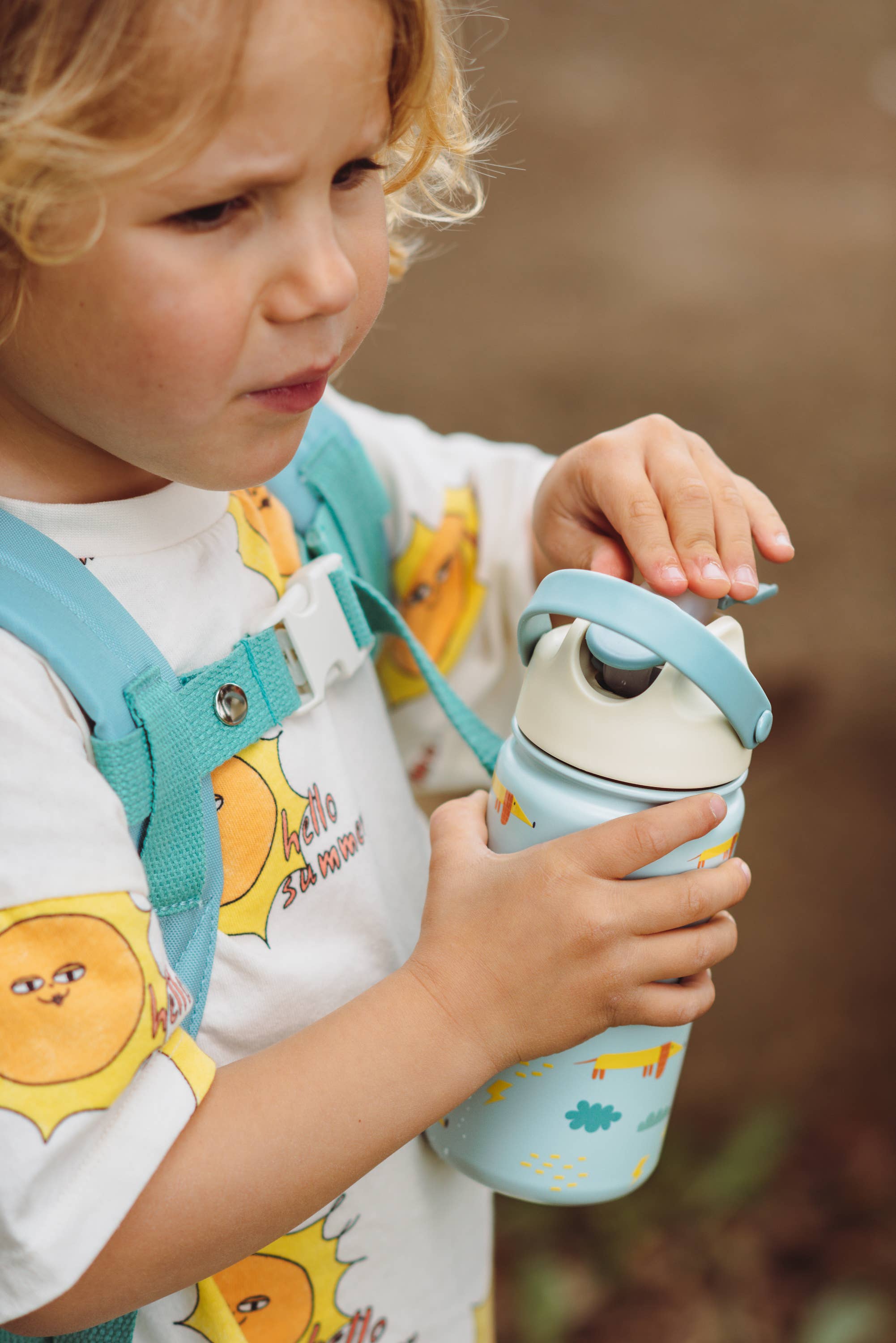 Isolierte Kinderflasche Tiny Bits aus Edelstahl the cotton cloud