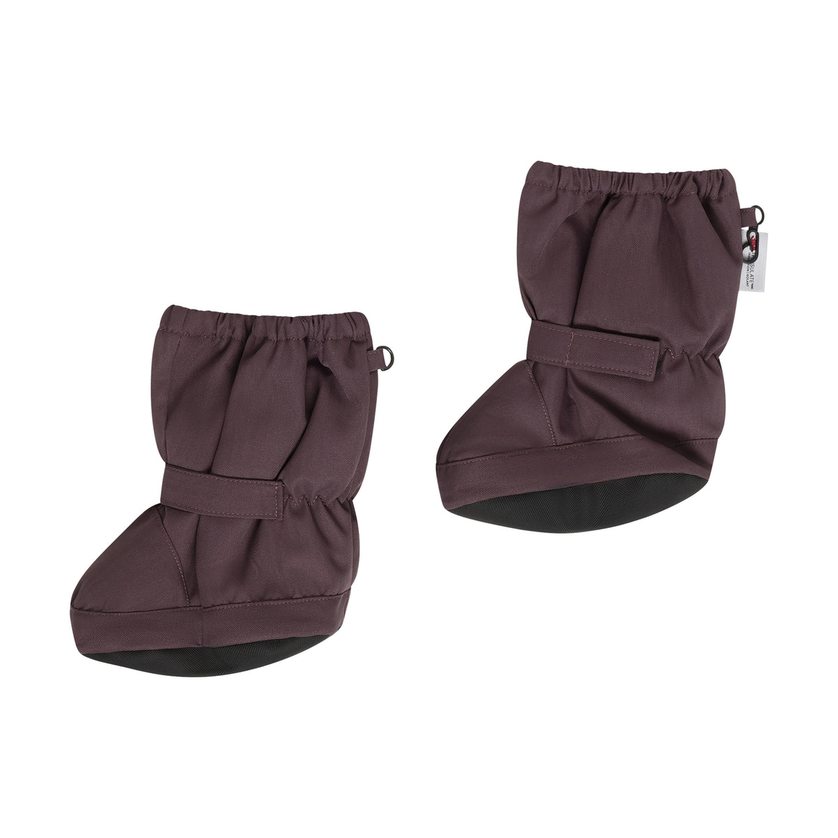 Minymo Tragestiefelchen – Wasserfeste Booties für kleine Abenteurer - burgunderrot