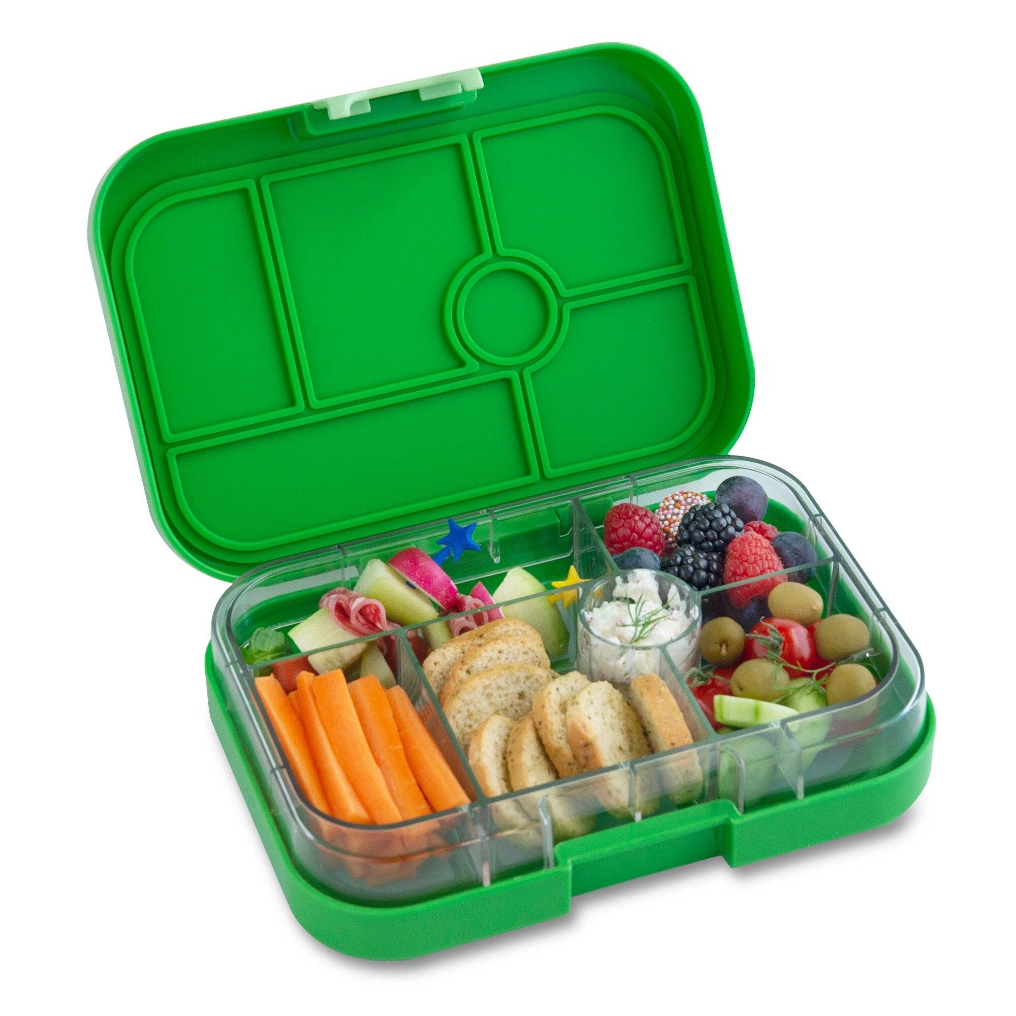 Yumbox Original Bento-Box für Kinder - Jurassic Green (Lustige Monster) - Original (M) Yumbox
