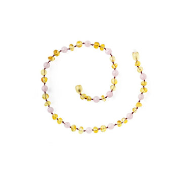 Kinder Bernstein-Kette 32cm Energie novavida