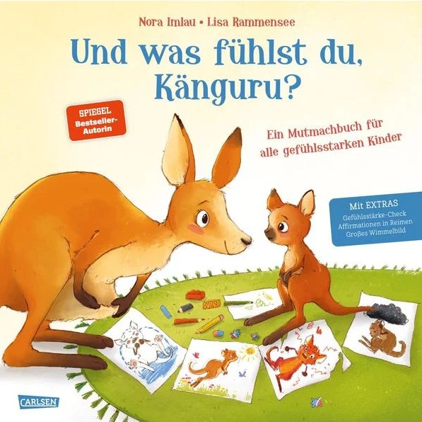 Kinderbuch "Und was fühlst du, Känguru?" - mit Extras Carlsen