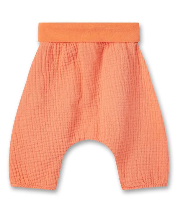 Sanetta Musselin-Hosen - orange - Familienbande - Sanetta