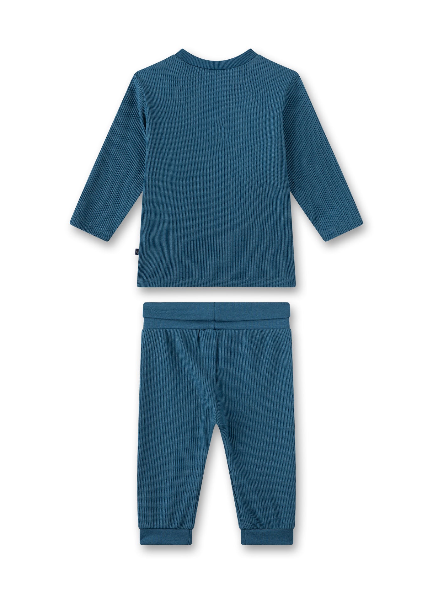 Bambus Baumwoll Pyjama Sanetta - blau Sanetta