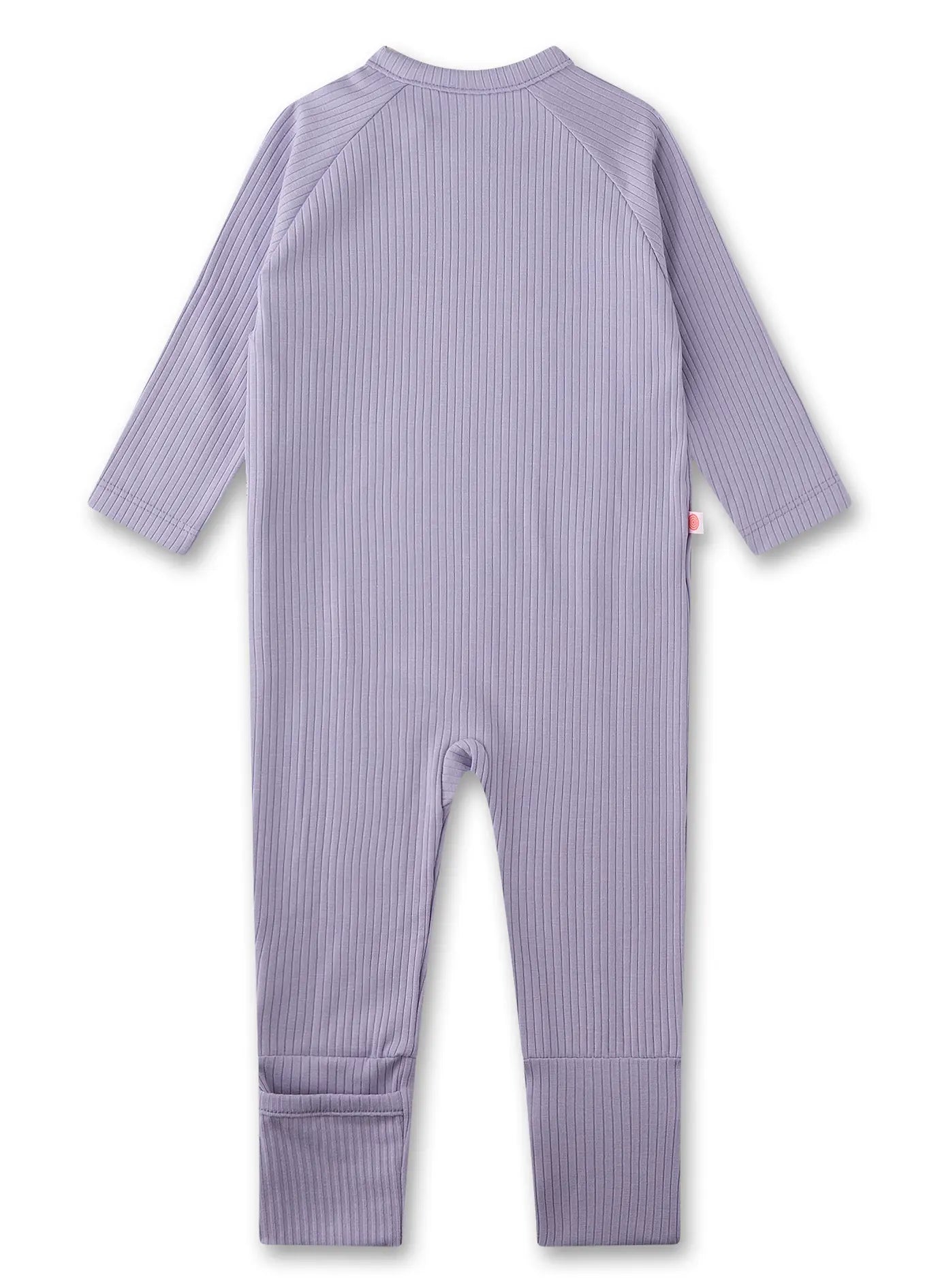 Bambus Baumwoll Baby-Strampler Sanetta - Lila Sanetta