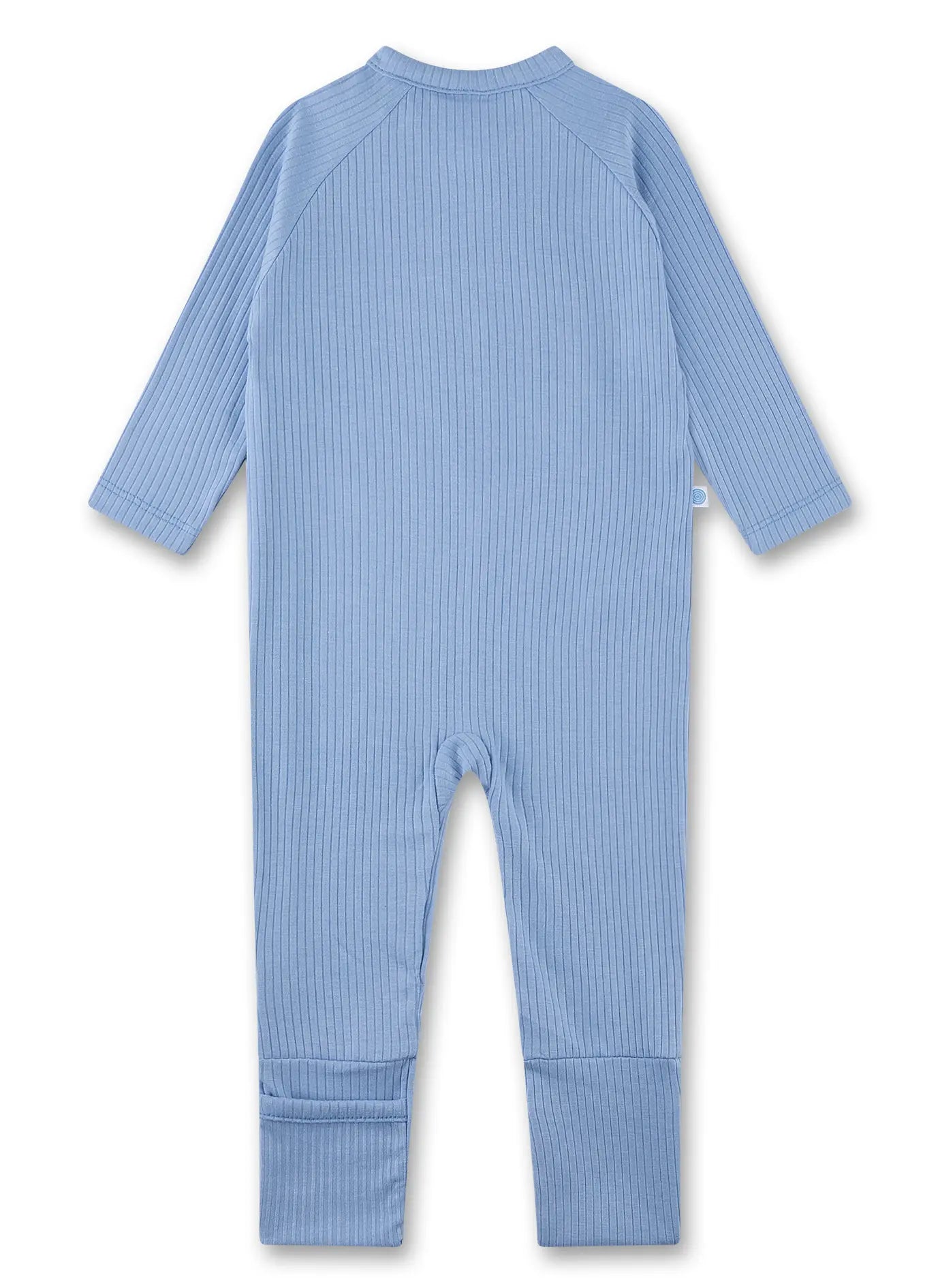 Bambus Baumwoll Baby-Strampler Sanetta - Blau Sanetta