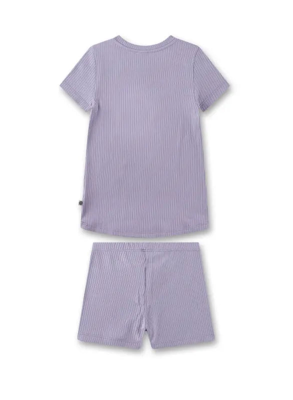 Bambus Baumwoll Pyjama Sanetta - Lila Sanetta