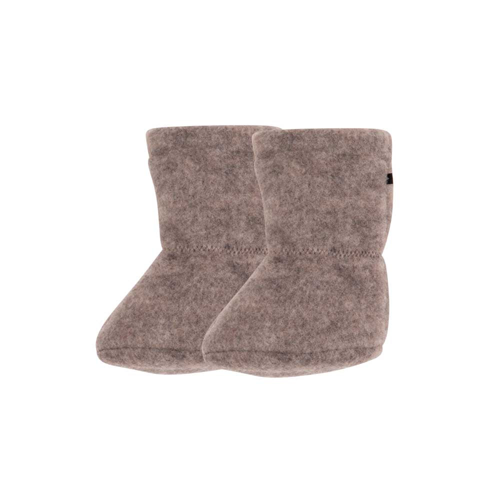 PurePure Stiefel aus Wollfleece - stein-grau purepure