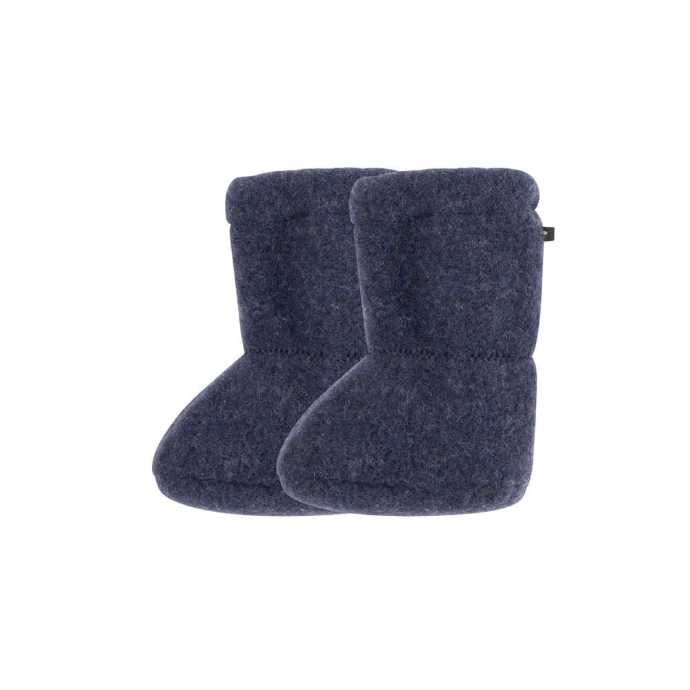 PurePure Stiefel aus Wollfleece - marine