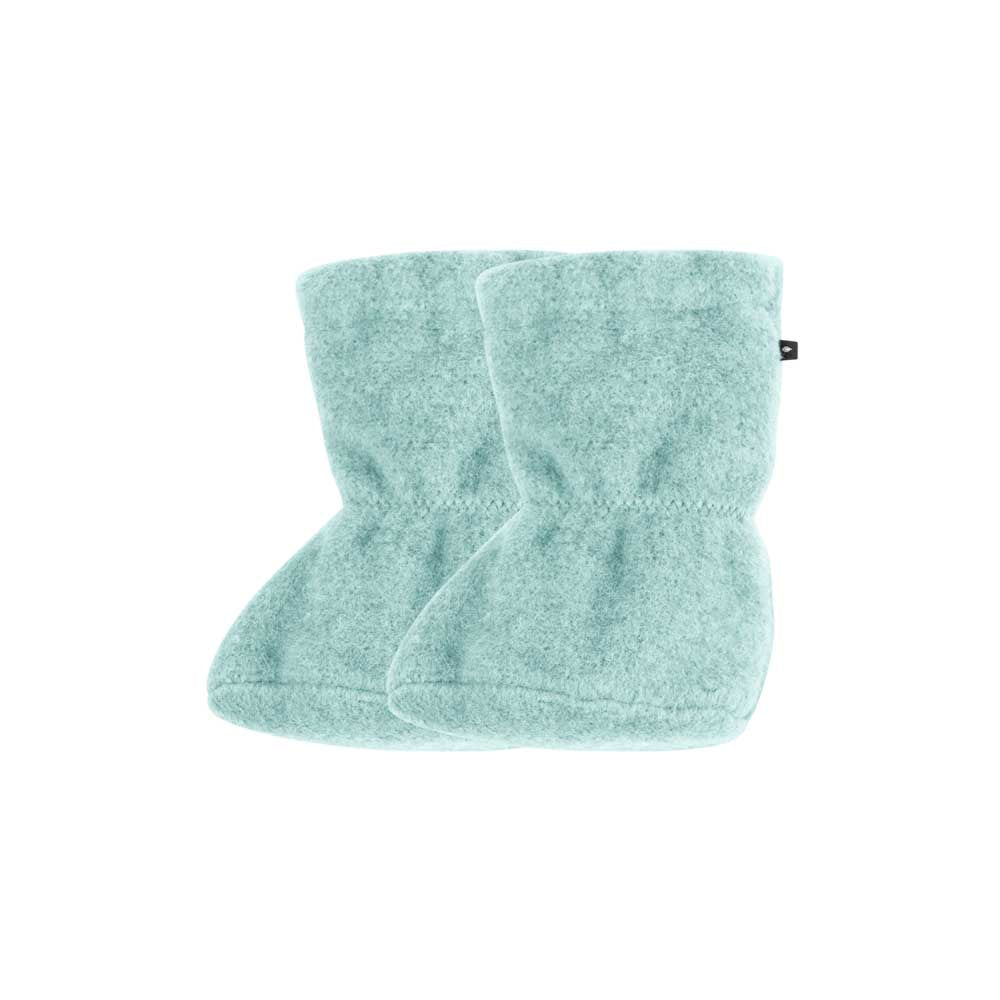 PurePure Babyschuh aus Wollfleece - jade