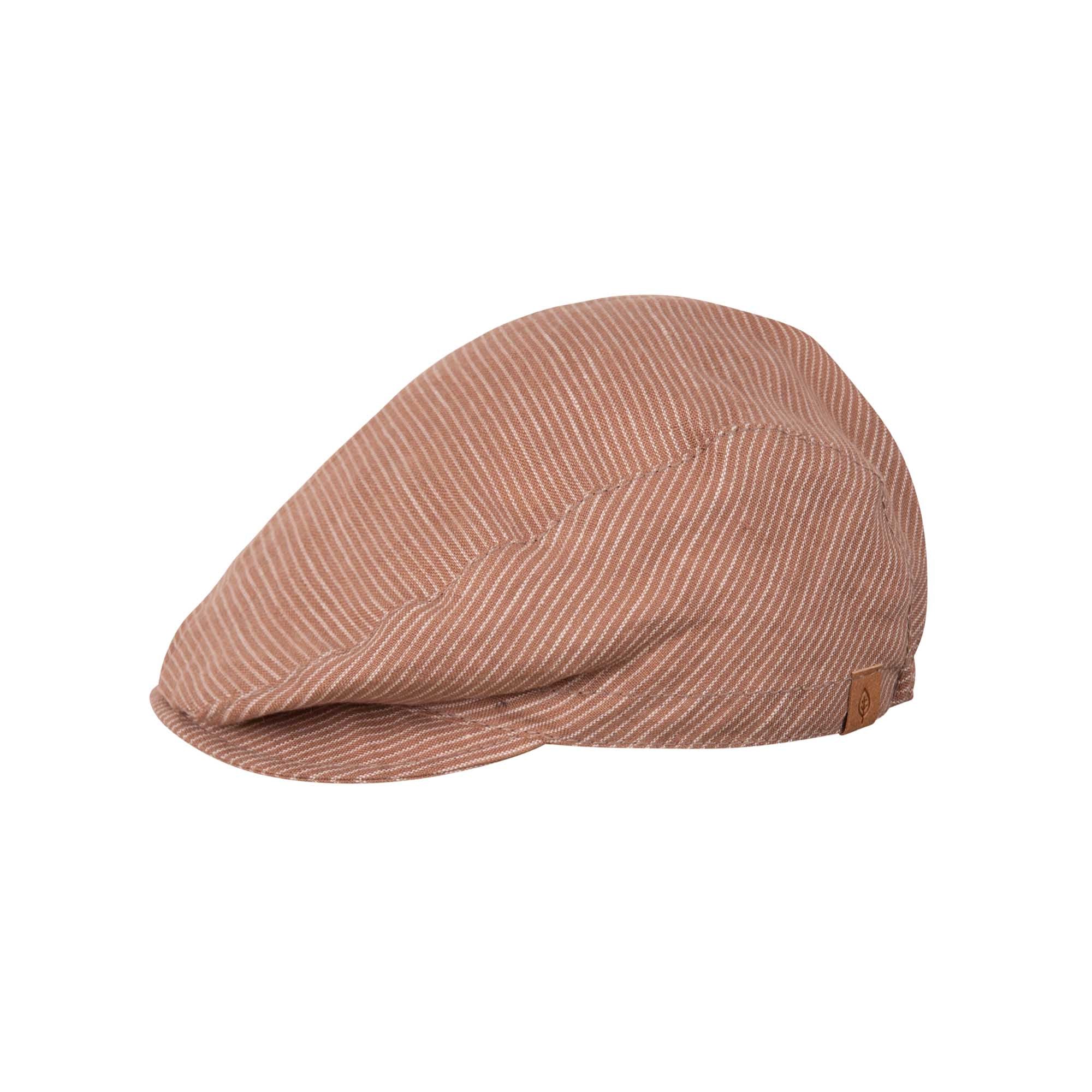 PurePure Schiebermütze Leinen - mocha-brown purepure