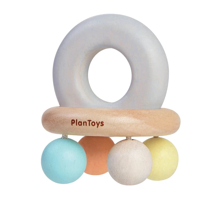 Perlen-Rassel pastell Plan Toys