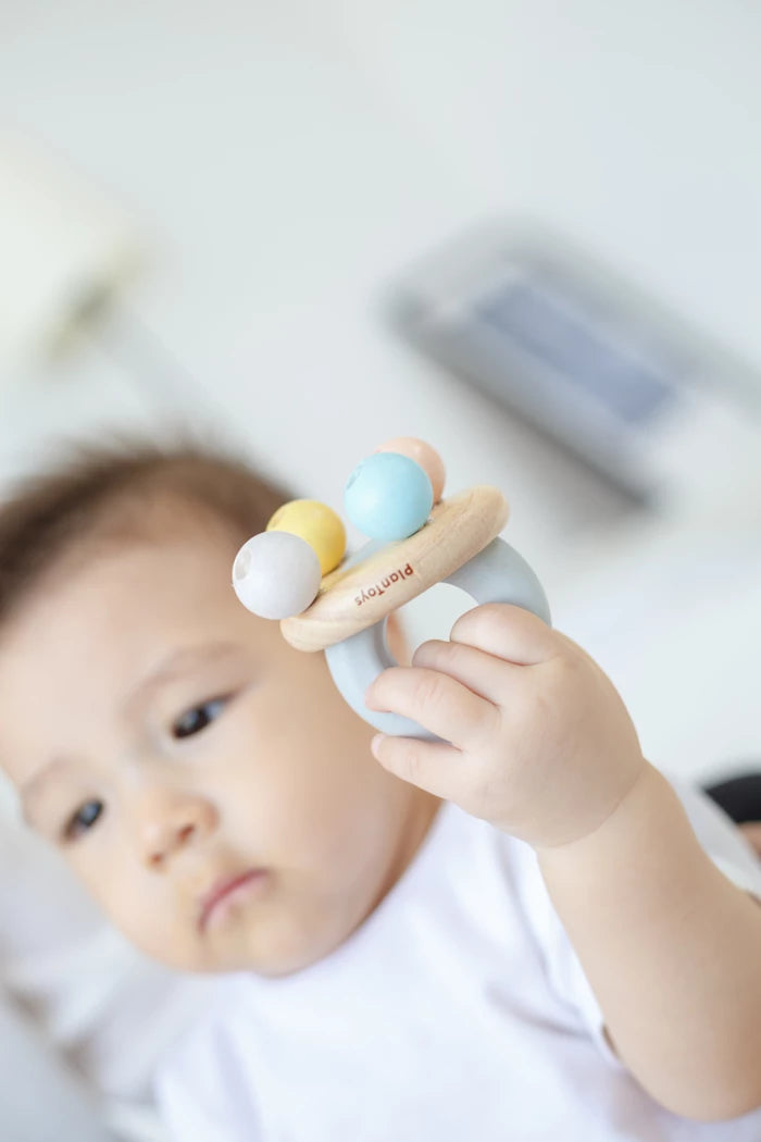 Perlen-Rassel pastell Plan Toys