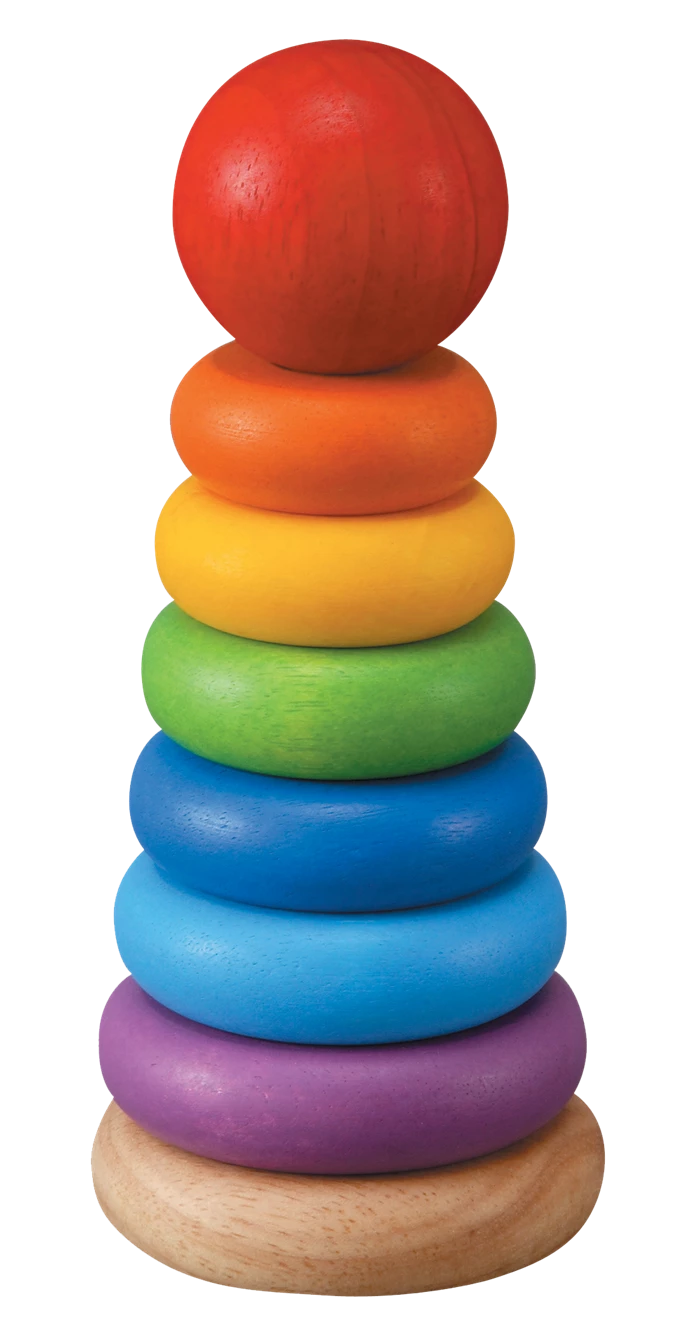 Plan Toys Sortierturm mit Ringen Plan Toys